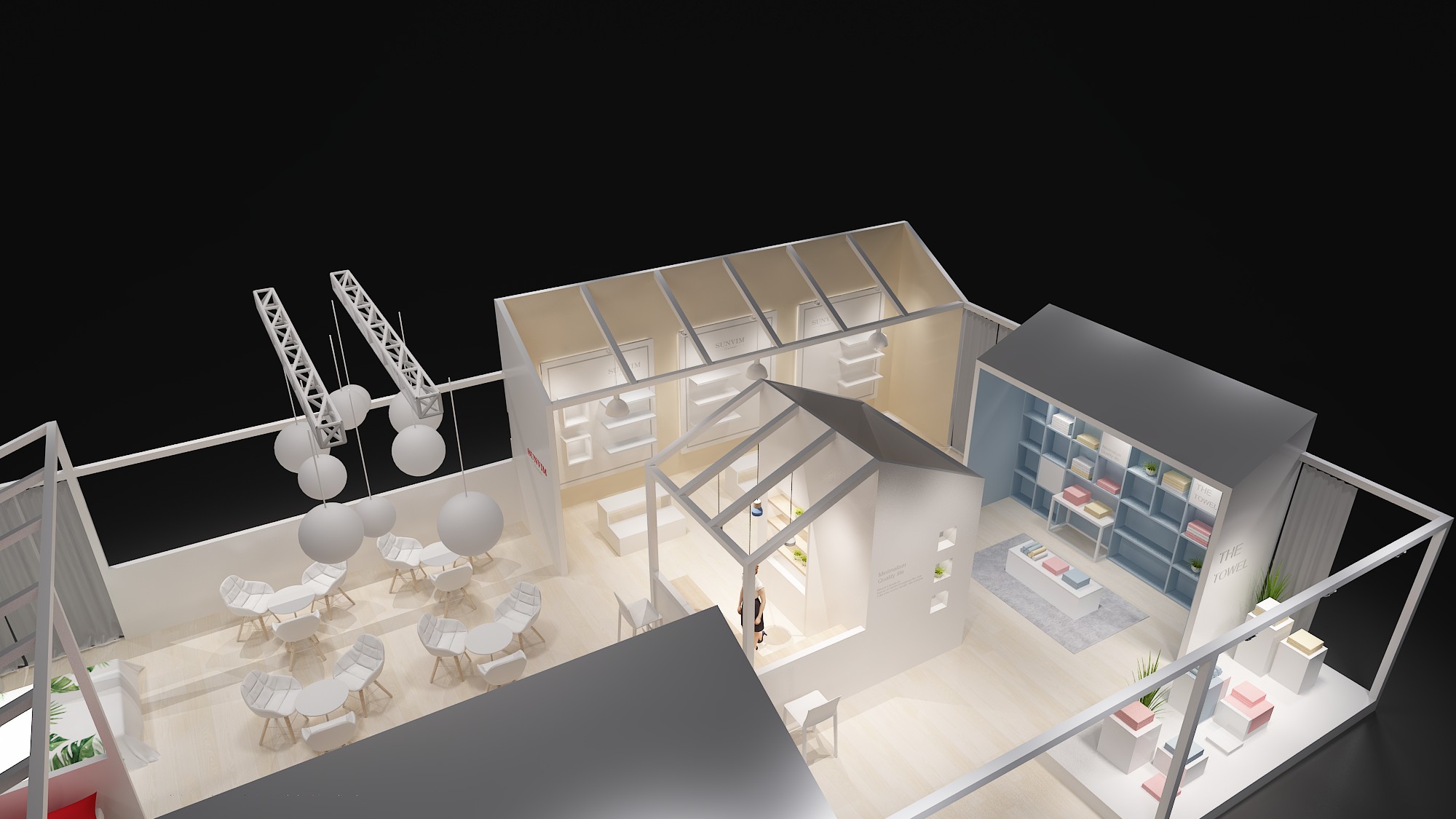 孚日集團深圳禮品展展臺設計