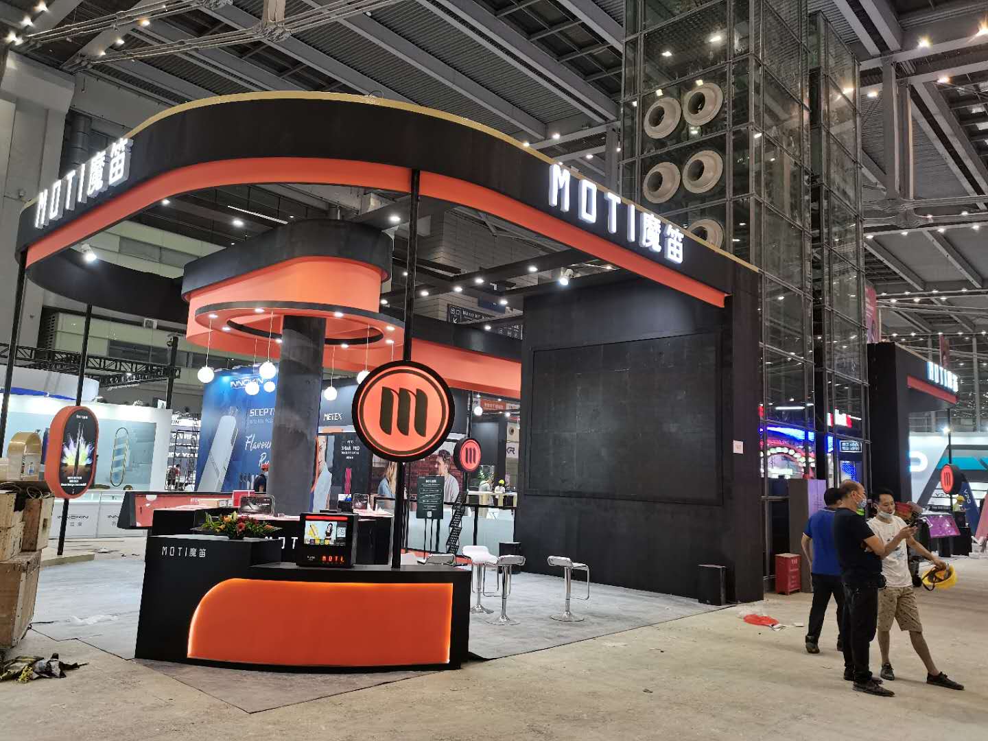 魔笛深圳電子煙展展臺設計搭建