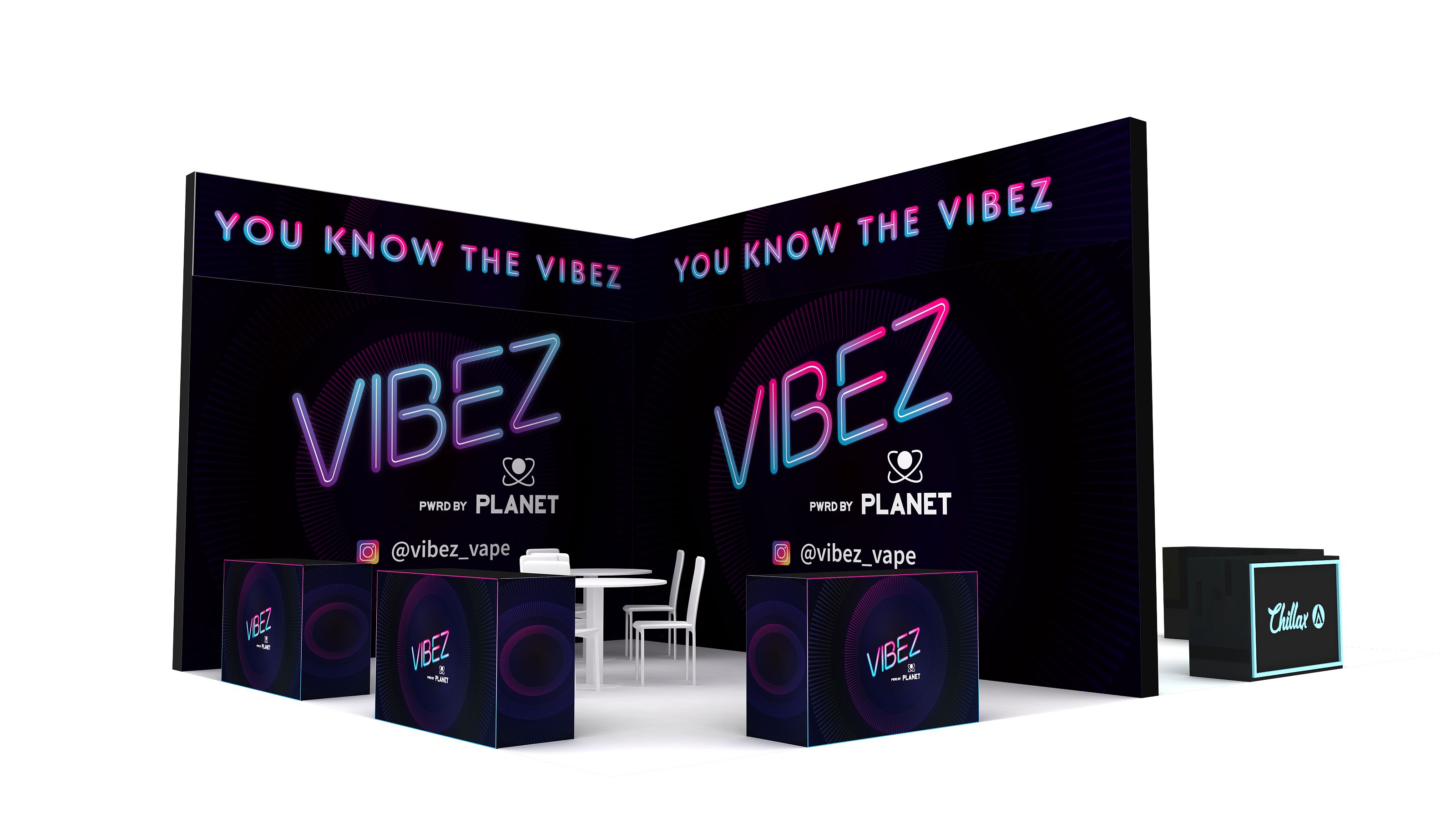 迪拜電子煙展展臺展位設計搭建