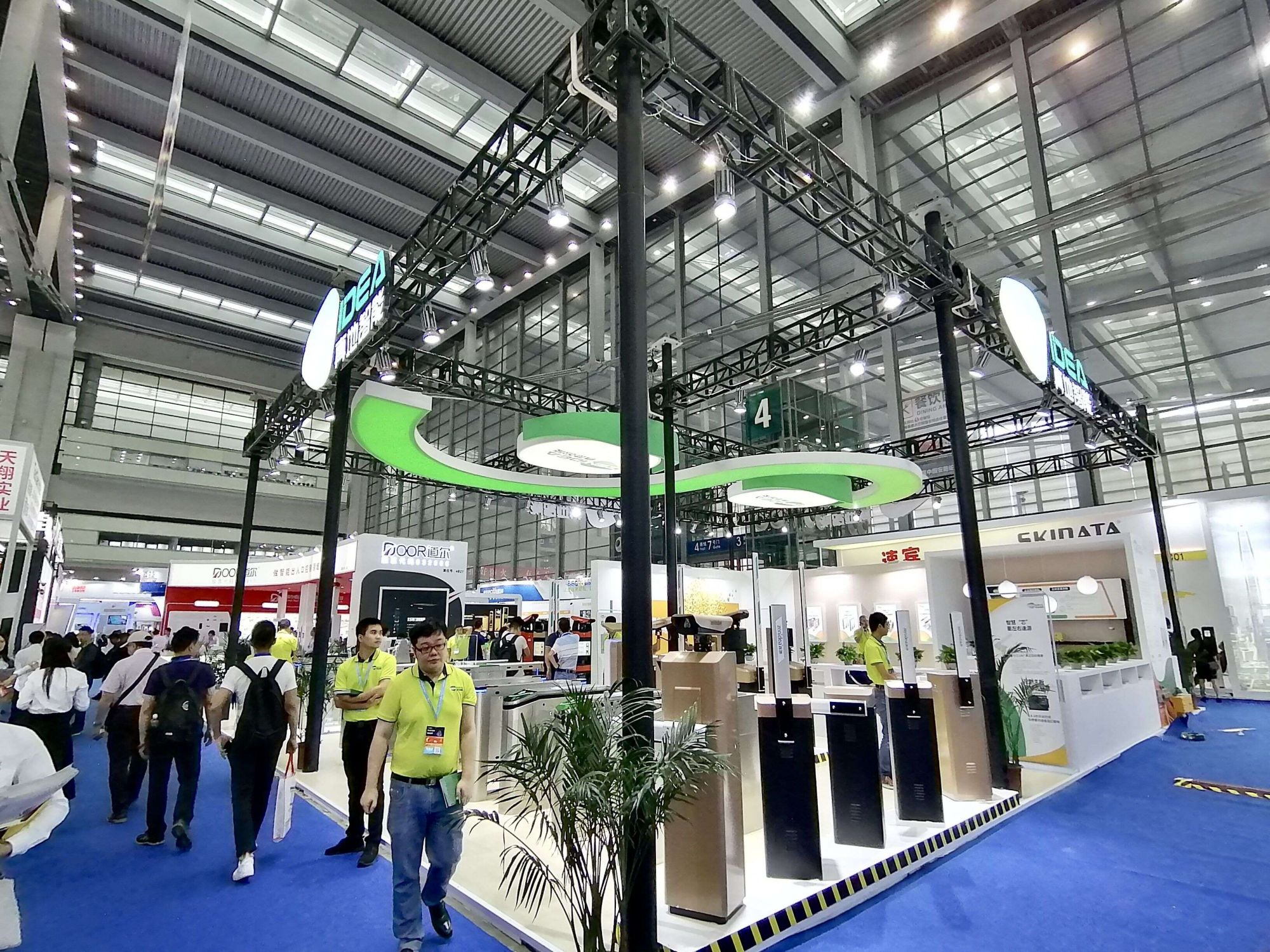 真地智能深圳安防展設計制作